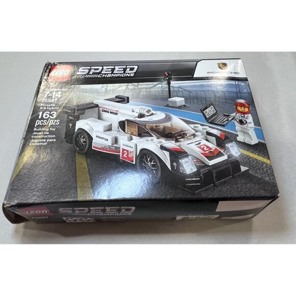LEGO SPEED CHAMPIONS 75887 Porsche 919 Hybrid Open Box / Assembled w Manual/Box - Picture 2 of 6